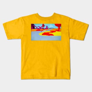 Highway runnery Kids T-Shirt